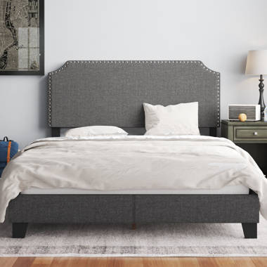 Kissena upholstered store standard bed